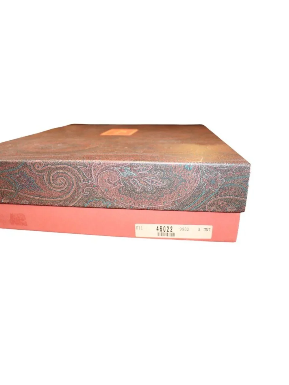 Etro Gray Paisley Border Towel Set In Gift Box - 5 Pieces NWT